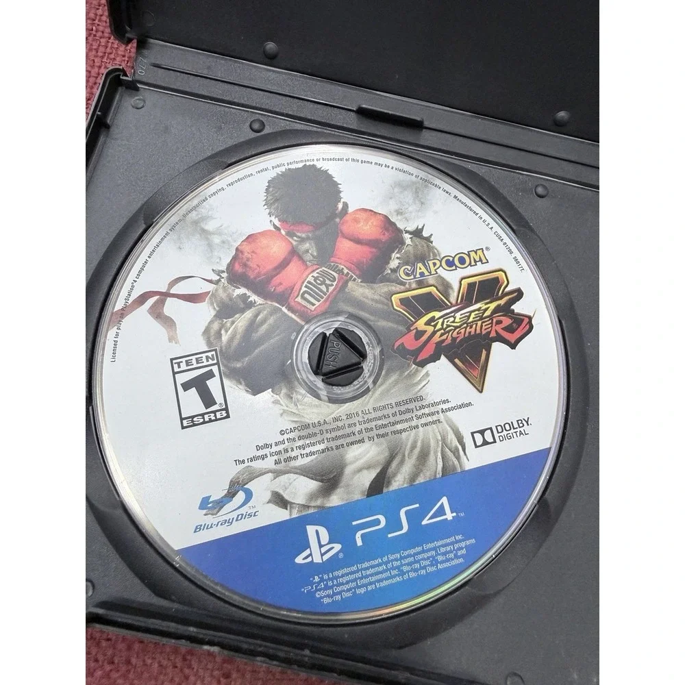 street fighter v ps4 game playstation 4 game tested